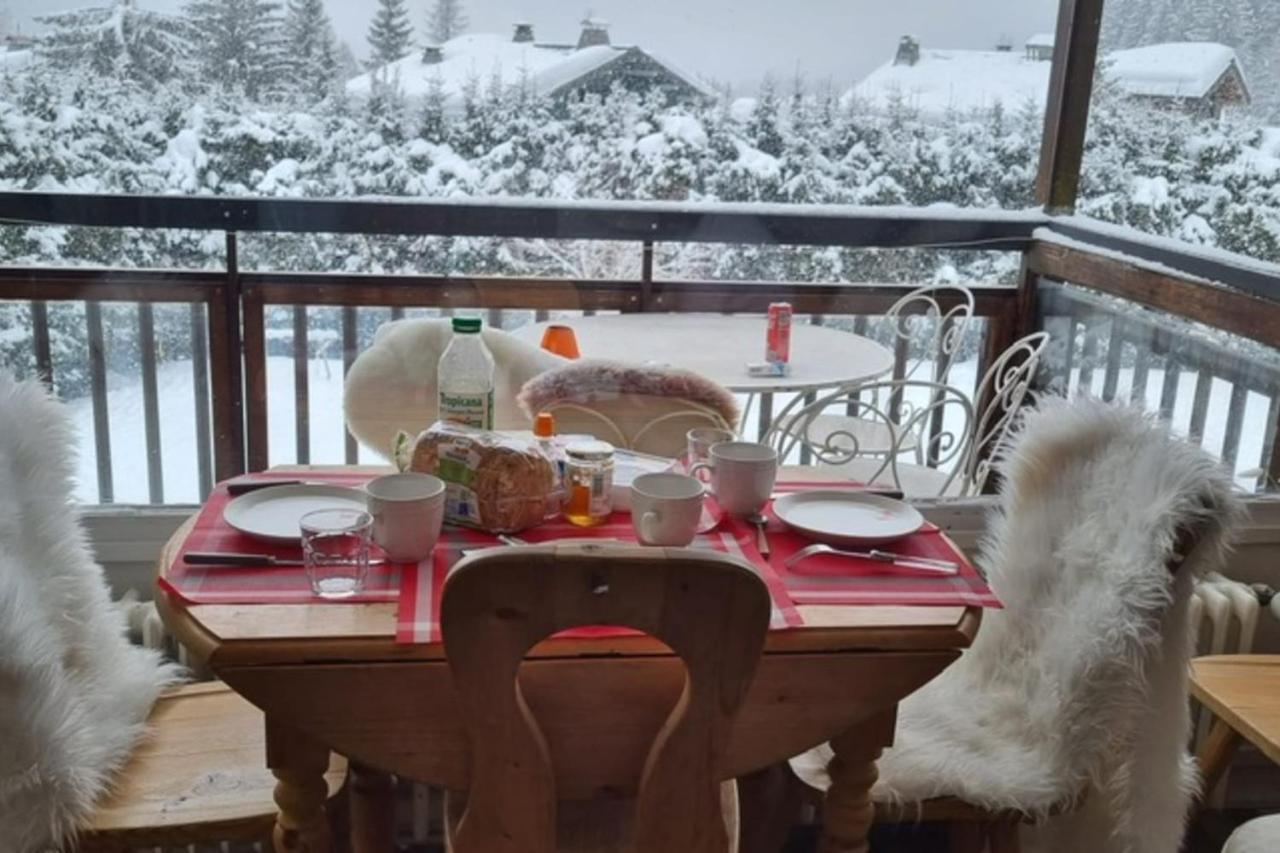 Charming Apt With Swimming Pool In Argentiere Chamonix Mont Blanc Exterior foto