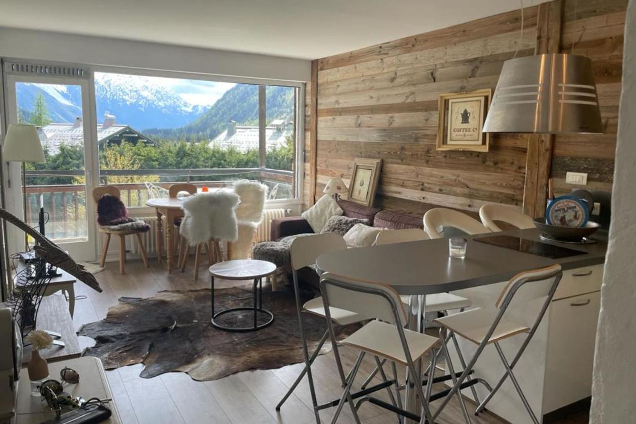 Charming Apt With Swimming Pool In Argentiere Chamonix Mont Blanc Exterior foto