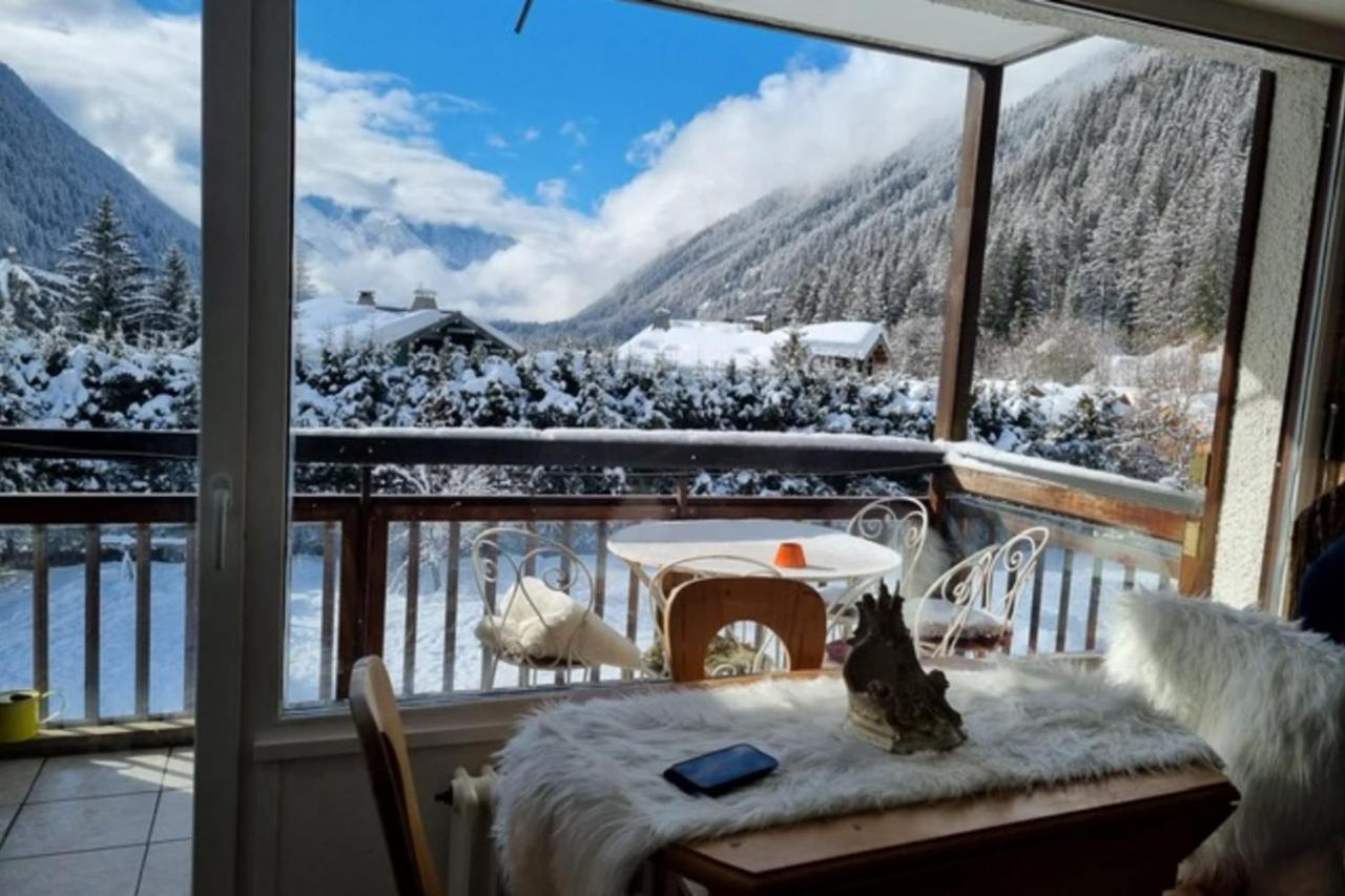 Charming Apt With Swimming Pool In Argentiere Chamonix Mont Blanc Exterior foto